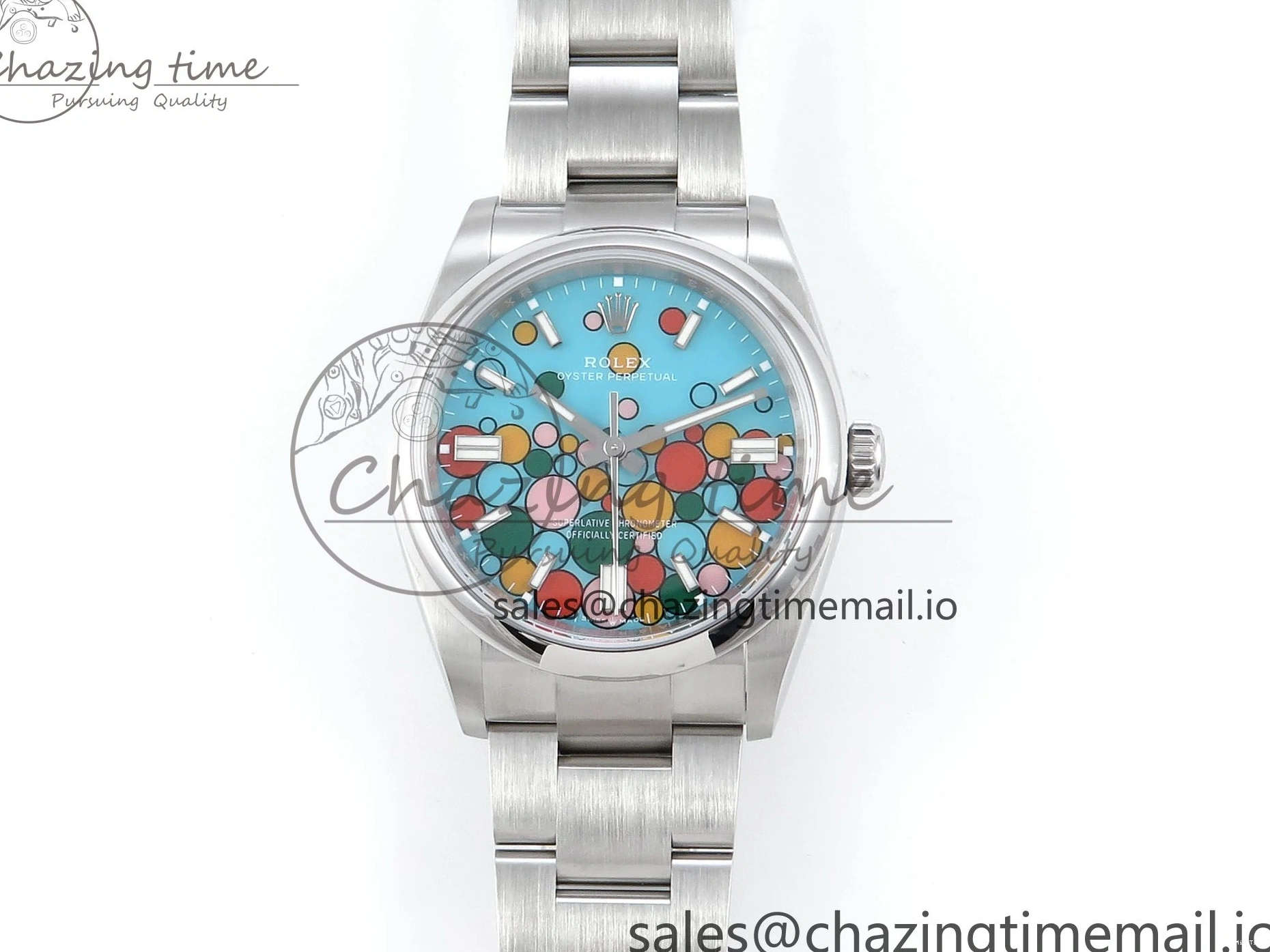 MiroTime 0326 Oyster Perpetual 126000 36mm EWEF Best Edition 904L Steel Celebration Dial A Timeless 781